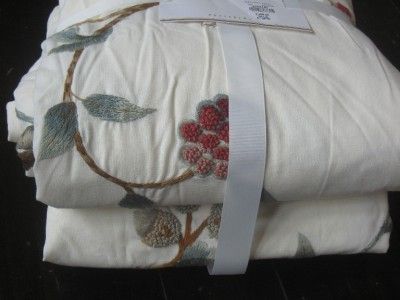 POTTERY BARN ALISA ALISSA EMBROIDERED DUVET & 2 SHAMS~KING/CAL K~NEW 