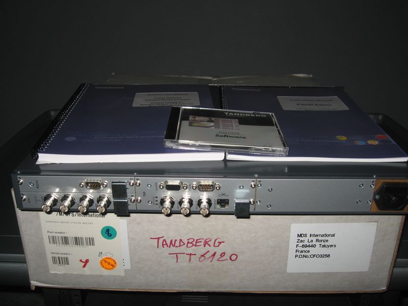 TANDBERG TT6120 Transport Stream Processor ATM/TSP  