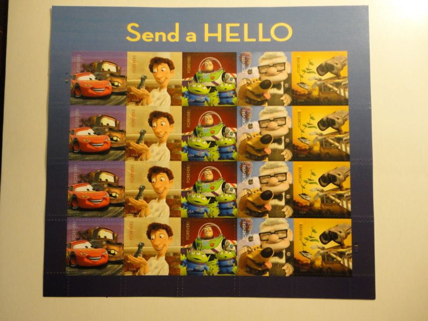 New US 2011 Send A Hello MNH Stamp Sheet  