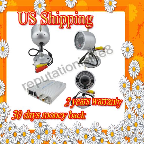 Wireless DVR CCTV Network Camera Webcam IR Night Vision  