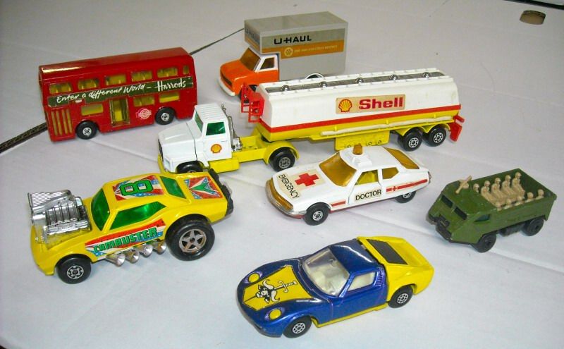   1970s Matchbox Superfast Car Truck 100pc Diecast Collection Lot  