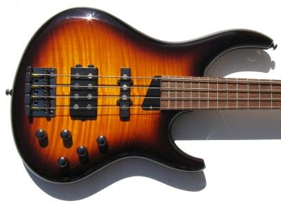 MTD MICHAEL TOBIAS DESIGNS KH4 TOBACCO BURST BASS + GIBSON GUITAR 