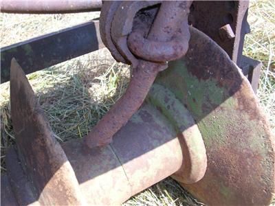 Vtg. Antique Bush & Bog Disk Disc Harrows 8ft. + wide  