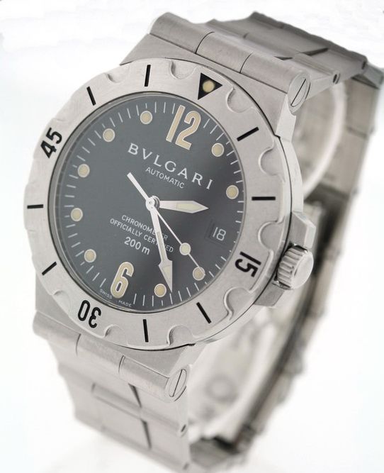 Bvlgari Diagono, Automatic 38mm Stainless Steel Watch.  