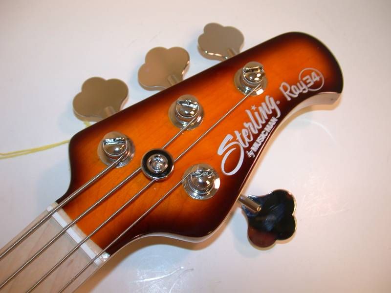 Sterling by MusicMan Ray34 Bass,Sunburst,Gigbag,Strings  