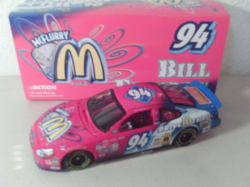 2000 Bill Elliott 94 McDONALDS / McFLURRY 1/24 Action Platinum NASCAR 