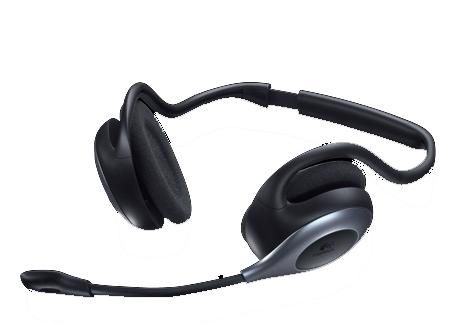 Logitech H760 Wireless Behind Neck USB Headset PC/MAC/PS3  