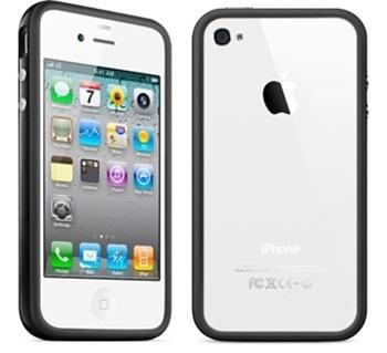 BLACK Bumper Signal Case Cover Apple iPhone 4S UK  