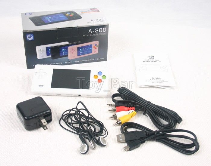 White Dingoo a380 Handheld Emulator game console A320+  