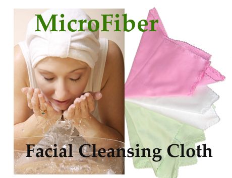 NIB Microfiber Micro Fiber Facial Cleansing Cloth 3 pcs  