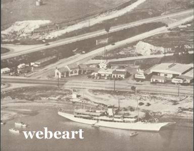 NEWPORT BEACH Aerial ARCHES RESTAURANT Photo Print 978  