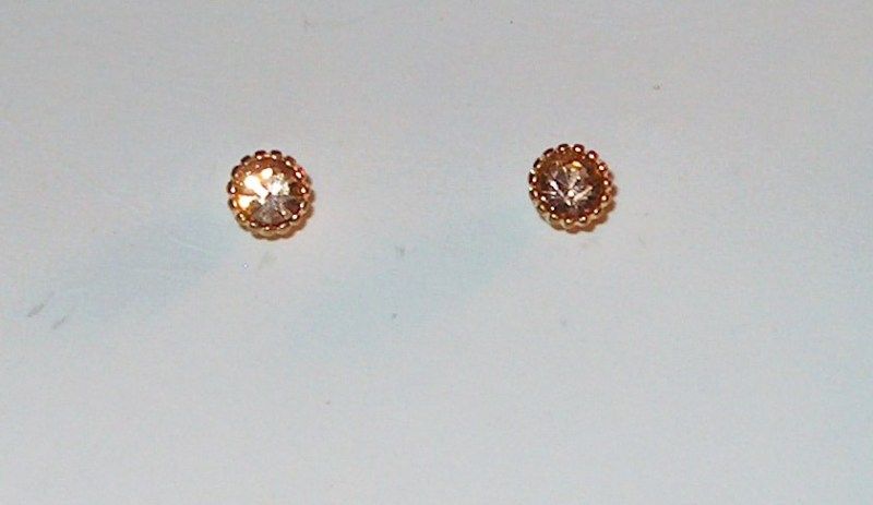 CHARMED TV SHOW WARDROBE PAIGES STONE EARRINGS  