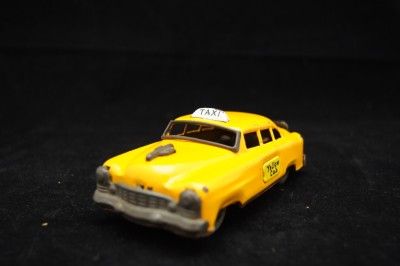 1940S   1950S ASC AUSHIN JAPAN YELLOW TAXI CAB & ORIGINAL BOX  