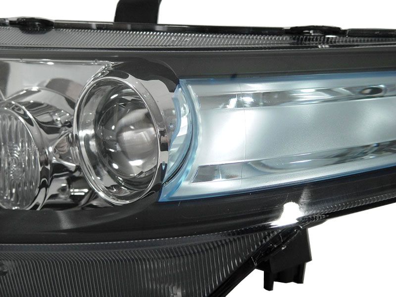 Euro R CL7 JDM Headlight 04 08 TSX BLUE CLEAR CORNER  