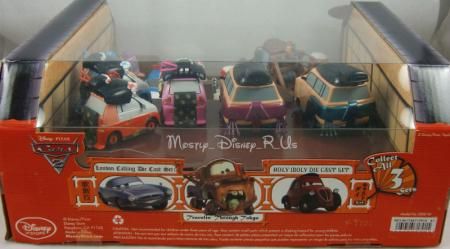  Pixar Cars 2 Travelin Through Tokyo 10 Piece Die Cast Set 