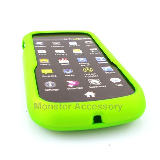 Green Hard Case Snap On Cover For Tracfone LG500g  