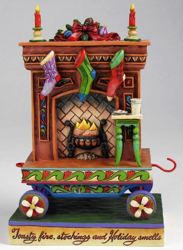   HWC *CHRISTMAS TRAIN/MANTLE/FIREPLACE* 5TH IN TRAIN SERIES, NIB  