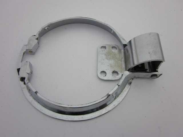 Corvette Original Chrome Fuel Door Gas Lid Bezel 69 70  