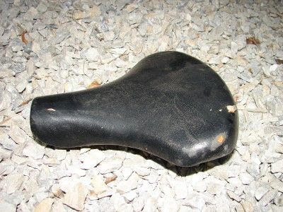 Classic   Bike Seat   Permaco 206  Black Vinyl  