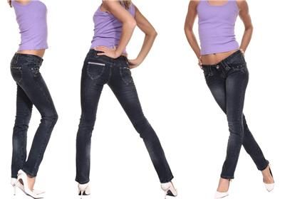 CRAZYAGE SKINNY HIPSTER JEANS SZ14 W 32 CATWALK STYLE  