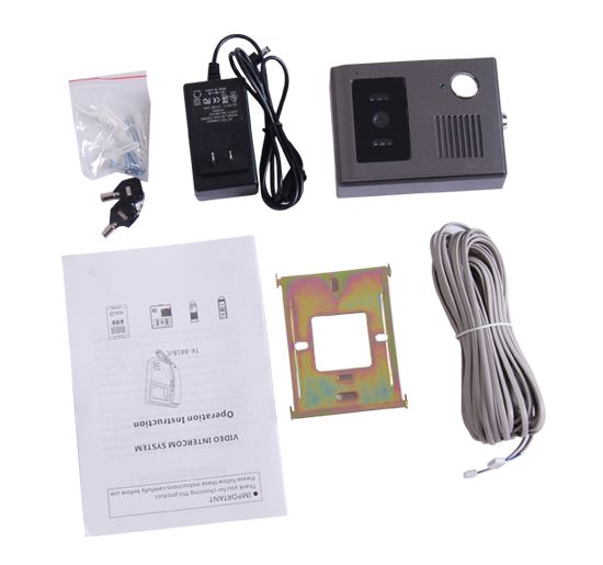   System Doorbell Ring Bell Door Phone Home Security White  