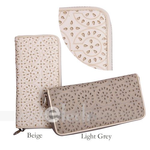 Retro Style PU Leather Lady Women Purse Clutch Wallet  