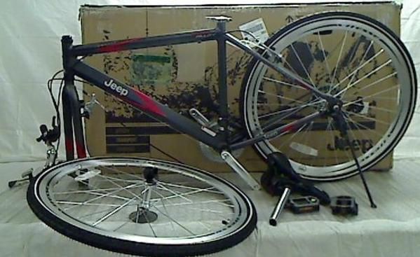 Jeep Compass Mens Hybrid Bike (700c Wheels, 22 Inch Frame) $249.99 