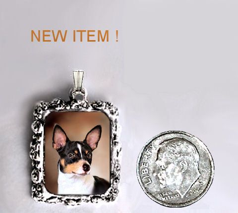 RAT TERRIER   Pendant Silver JEWELRY  