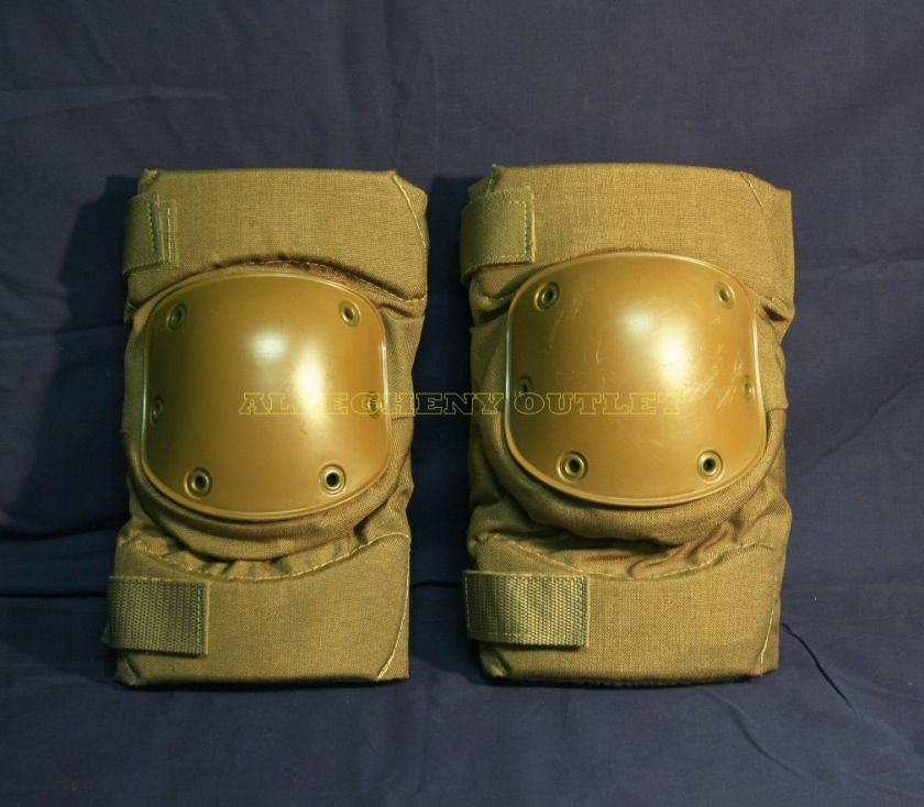 USGI USMC COYOTE BROWN BIJANS Tactical KNEE PADS M NEW  