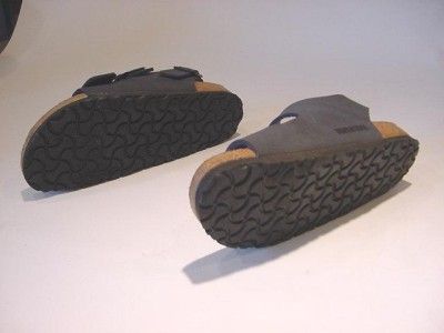 BIRKENSTOCK Womens Blue Suede Sandals 37 US 6  