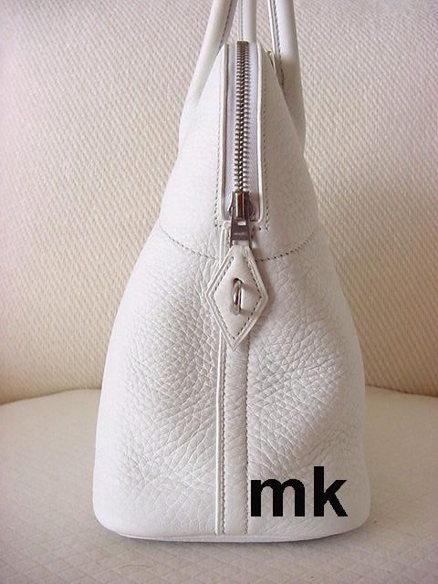 HERMES 31cm MOU BOLIDE White Hot great day to eve size  