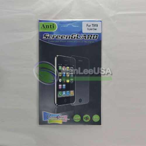 5x New LCD Screen Protector For Samsung Behold T919  