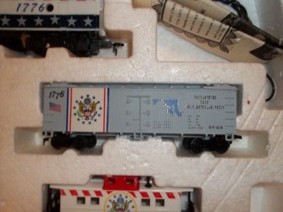 A0432 SPIRIT OF 76 (LIFE LIKE) HO TRAIN SET ALL ORIGINAL  