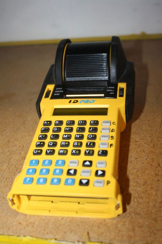 BRADY ID PRO LABEL PRINTER  