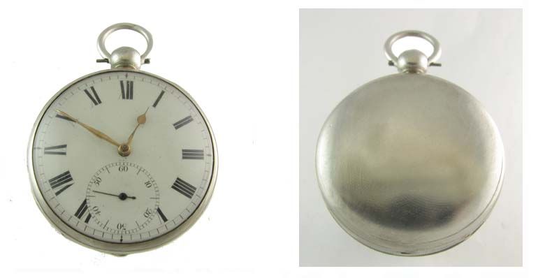 Mint Silver Fusee London Massey 5 Pocket Watch 1823  