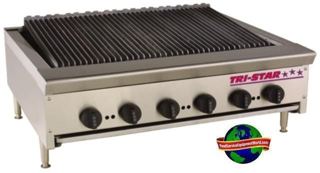 TRI STAR TSRB 36 NATURAL GAS RADIANT CHAR BROILER  