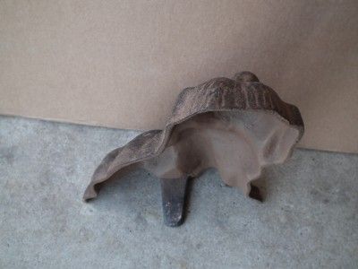 ANTIQUE CAST IRON PUPPY DOG DOOR STOP