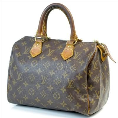   LOUIS VUITTON MONOGRAM SPEEDY 25 HANDBAG MADE IN FRANCE 900807  