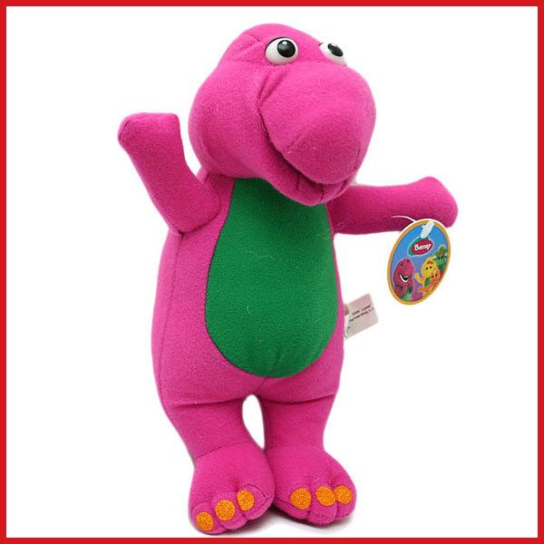 Barney Dinosaur Plush Doll NEW by NANCO 10in Small  