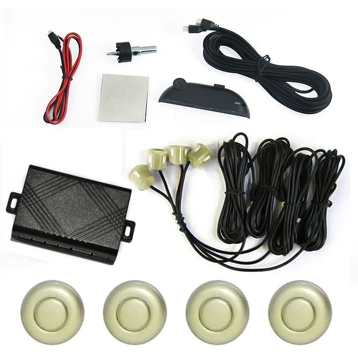 Car Parking 4 Golden Sensor System Reverse Radar [CP217  