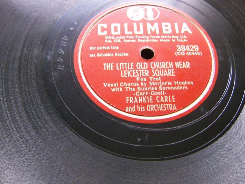 COL.10 78/Frankie Carle&Orch./Marjorie Hughes/E  