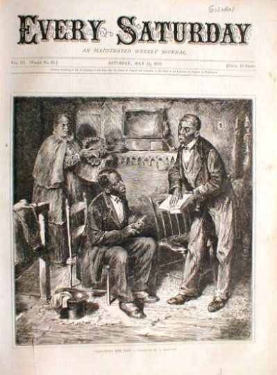 1871 Black History Religion Bible Discussion Pastor?  