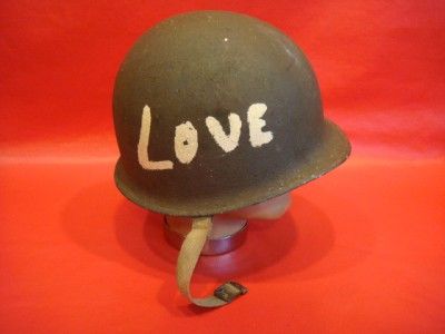 US WWII McCORD FRONT SEAM M1 STEEL POT HELMET FIXED BALES BAILS LOOPS 