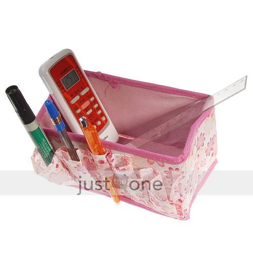   Storage Organizer Box Catchall Container Fabric Bag Case  