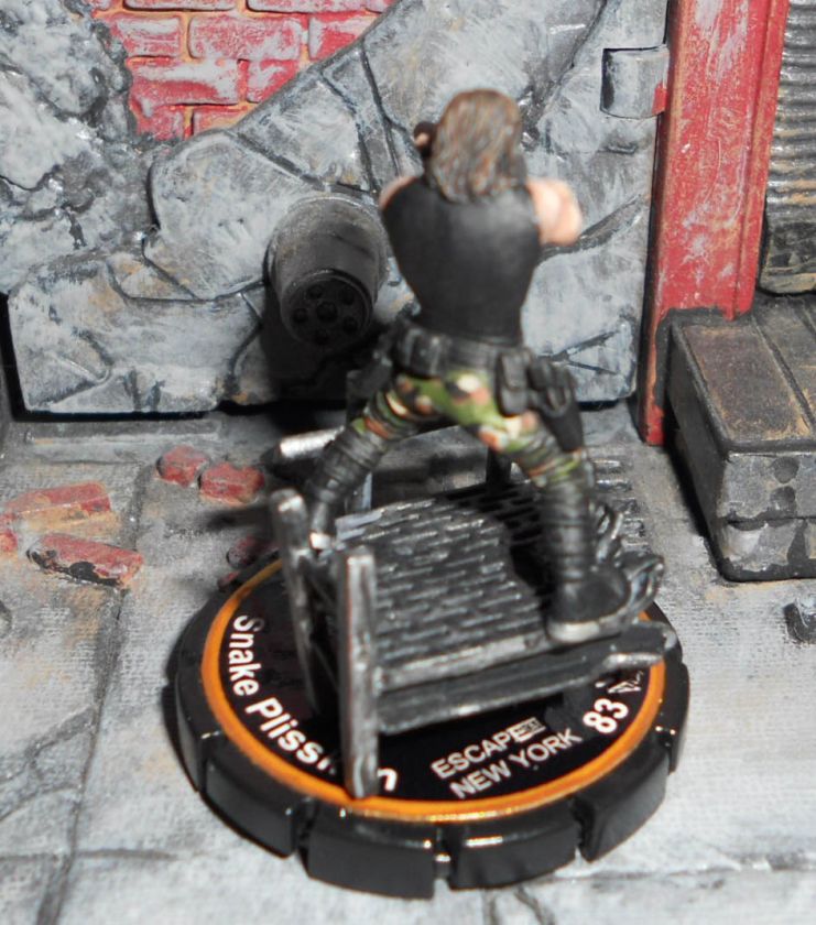 CUSTOM Heroclix SNAKE PLISSKEN ESCAPE FROM NY/LA PRO PAINTED LE Figure 