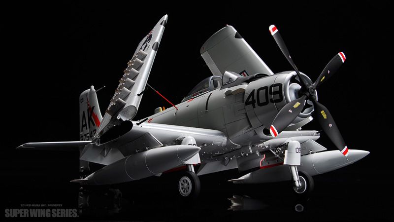 Zoukei Mura 1/32scale DOUGLAS A 1H SKYRAIDER U.S.NAVY　Plastic model 