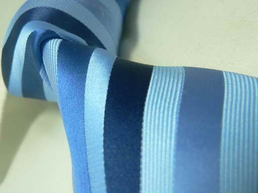 LANDISUN 199 BLUE STRIPE SETTIE+HANKY+CUFFLINKS  