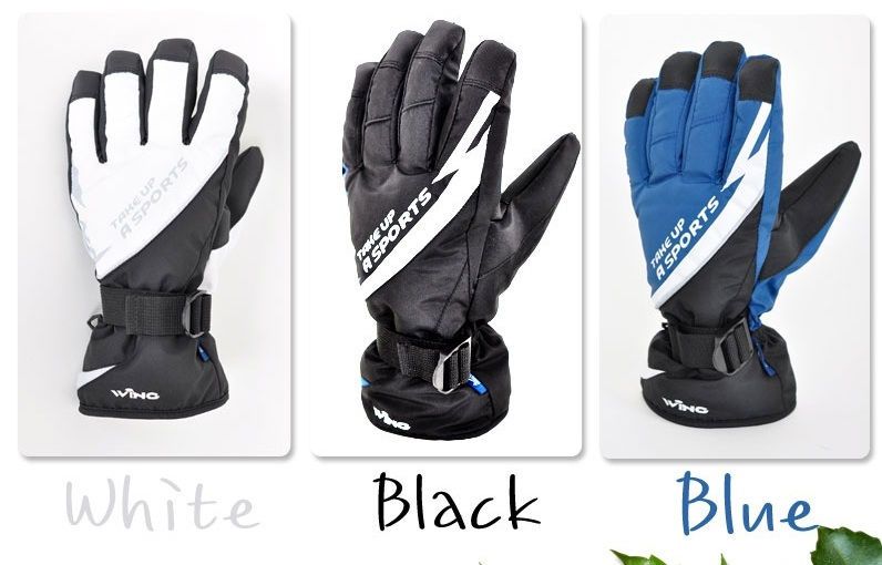 Ski Snowboard Glove Wing  FanTex Material Freeship Men  