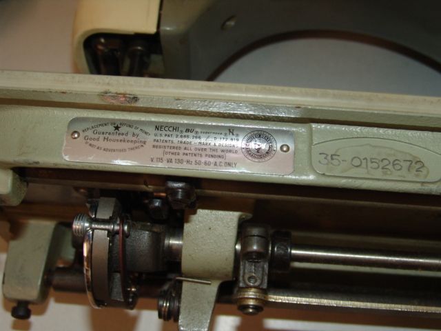 NECCHI Supernova BU HD Sewing Machine Multi Stitch Cams  