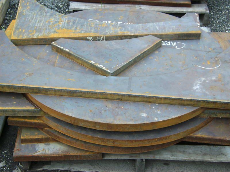 THICK A 36 PLATE 4 WIDE X 2 SCRAP STEEL DROPS  